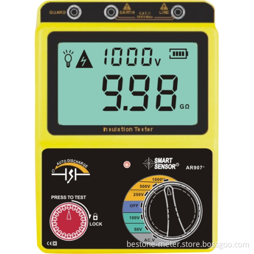 Voltage Insulation Tester (AR907+)